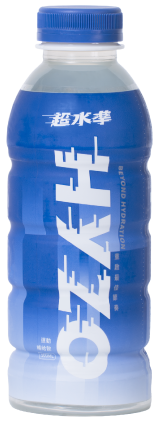 HYZO 運動補給飲瓶身正面包裝